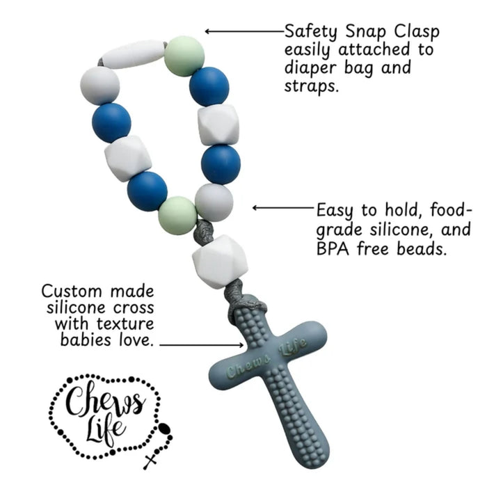 Baby One Decade Rosary Assisi Silicone