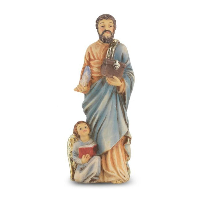 St Matthew 4" Hand Painted Patron & Protector