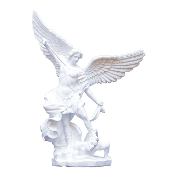 St Michael in White 8"