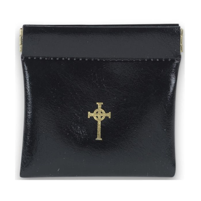 Rosary Case Black Flexible