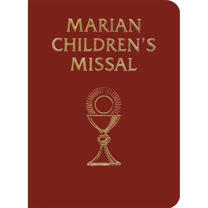 Marian Children's Missal (1958) in Burgundy