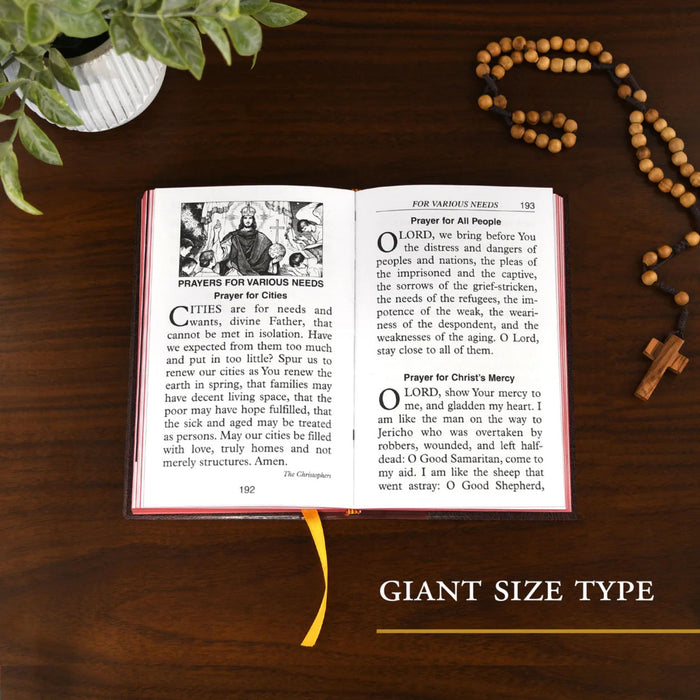 Catholic Book of Prayers Large Print