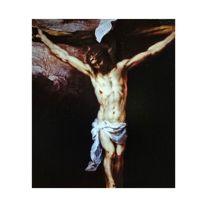 The Crucifixion by Bartolomeo Esteban Murillo Framed Canvas