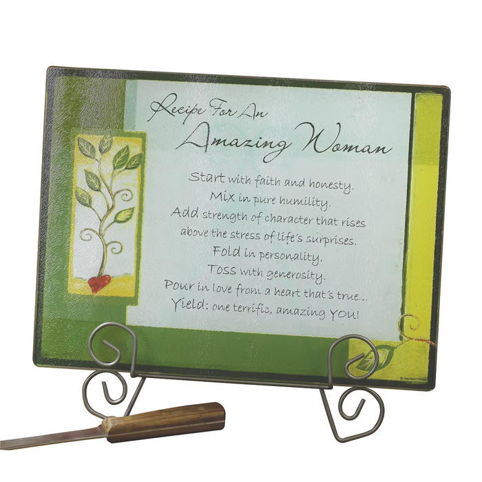 CUTTING BOARD - AMAZING WOMAN
