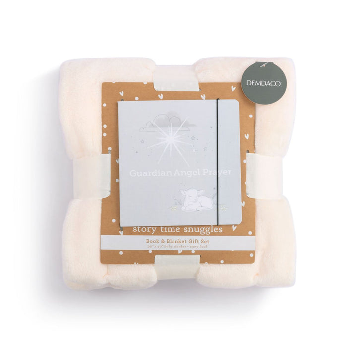 Guardian Angel Book and Blanket Giftset 5x5in