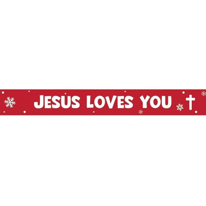 "Jesus Loves You" Silicone Bracelet