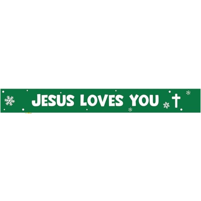 "Jesus Loves You" Silicone Bracelet