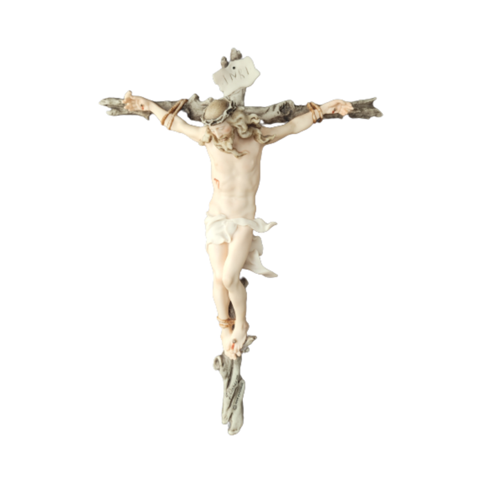 GIUSEPPE ARMANI CRUCIFIX - 1986 LIMITED EDITION - 16" X 12" SCULPTURE
