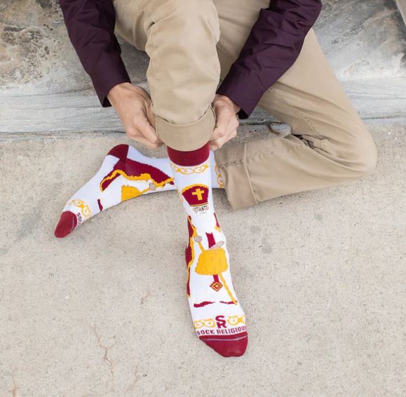 St Nicholas Adult Socks