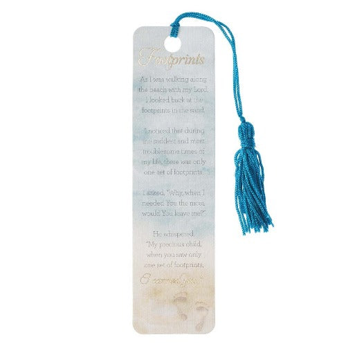 Footprints in The Sand Bookmark