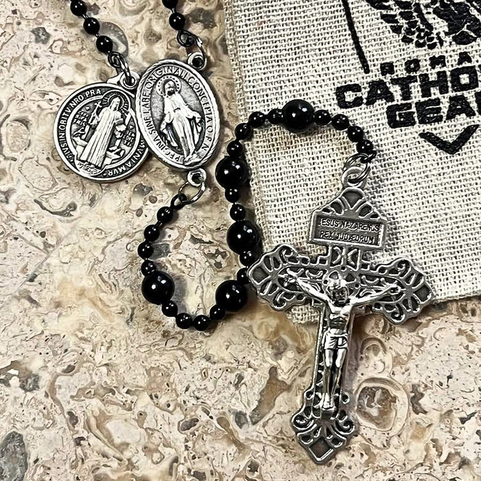 The Combat Rosary Black