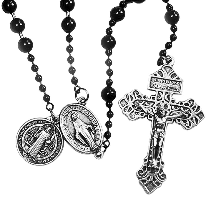 The Combat Rosary Black