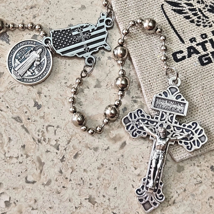 The Patriotic Combat Rosary Sliver