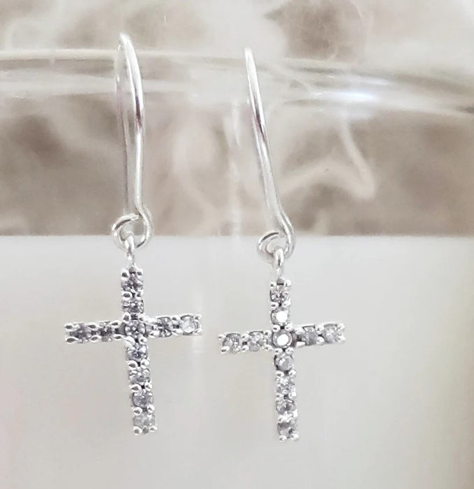 Walk in Love Earrings Silver