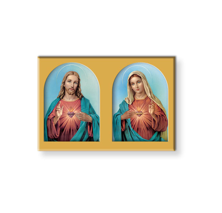 Magnet Sacred and Immaculate Hearts