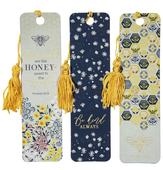 Bookmark Set Kind Words are Like Honey