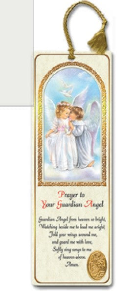 BOOKMARK GUARDIAN ANGEL GIRL ENGLISH