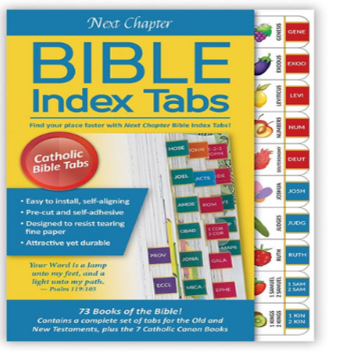 Kids Bible Tabs Catholic Version