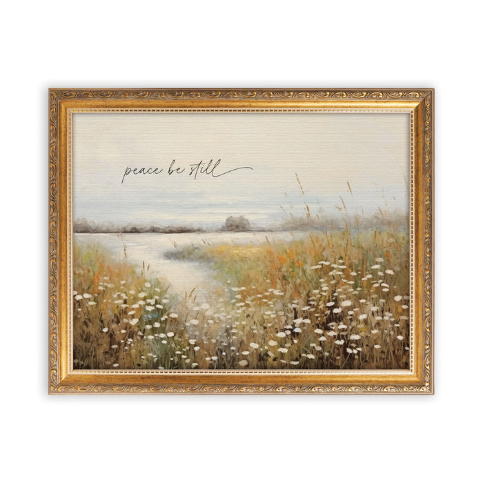 Peace Be Still Framed Art