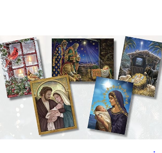 CHRISTMAS CARDS - ASSORTMENT - BOXED SET OF 10