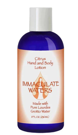 Lourdes Water in Hand & Body Lotion Citrus Scent
