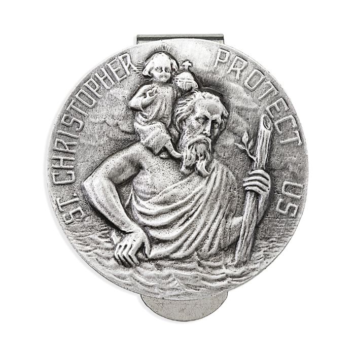 Visor Clip  St Christopher