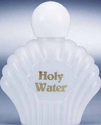 Shell Holy Water Bottle