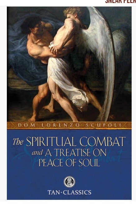 BOOK - SPIRITUAL COMBAT AND A TREATISE ON PEACE OF SOUL