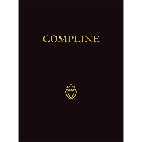 COMPLINE - BLACK LEATHERETTE SOFTCOVER