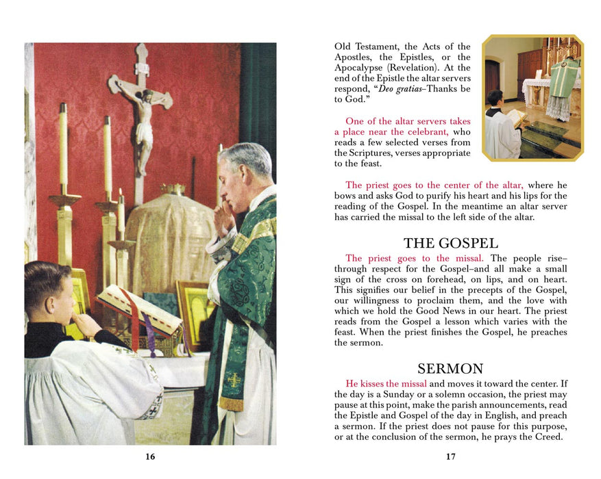 THE VISITOR'S GUIDE TO MASS - LATIN MASS - SOFTCOVER