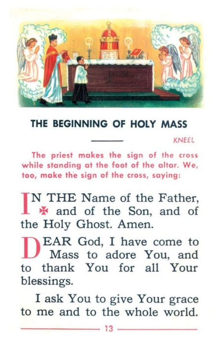 CHILDREN'S MISSAL - LATIN MASS