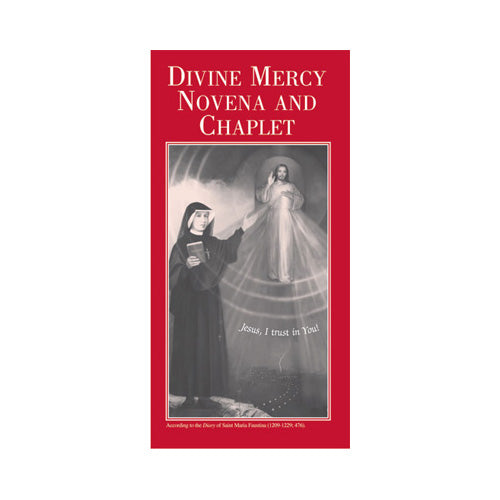 DIVINE MERCY NOVENA and CHAPLET - PAMPHLET