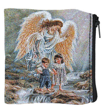 ROSARY CASE - GUARDIAN ANGEL - ZIPPER