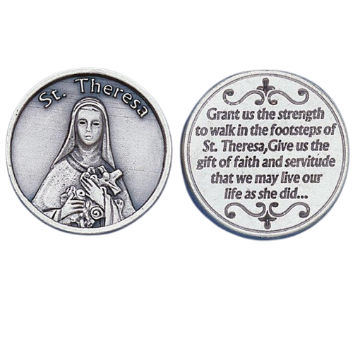 ST THERESE OF LISIEUX POCKET TOKEN