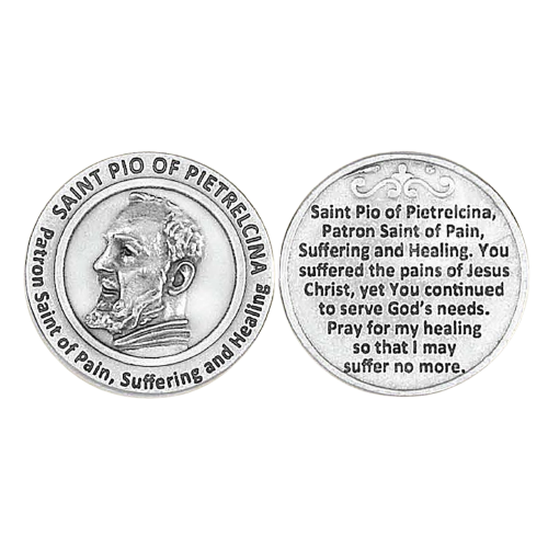 ST PIO PAIN POCKET TOKEN