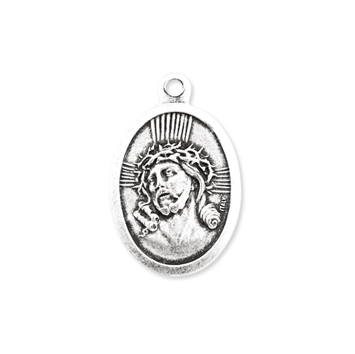 Ecce Homo Jesus with Crown of Thorns Medal