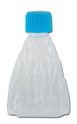 HOLY WATER BOTTLE - LOURDES - 1 OZ - 3" PLASTIC