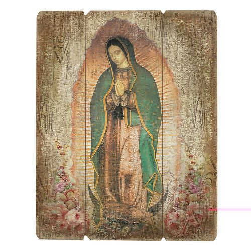 Our Lady of Guadalupe Wall Plaque