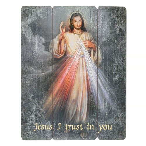 Divine Mercy Wall Plaque — Gospa Missions