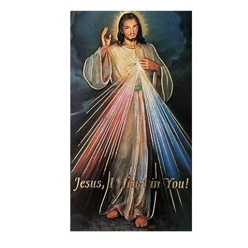 Divine Mercy Icon with Holy Card