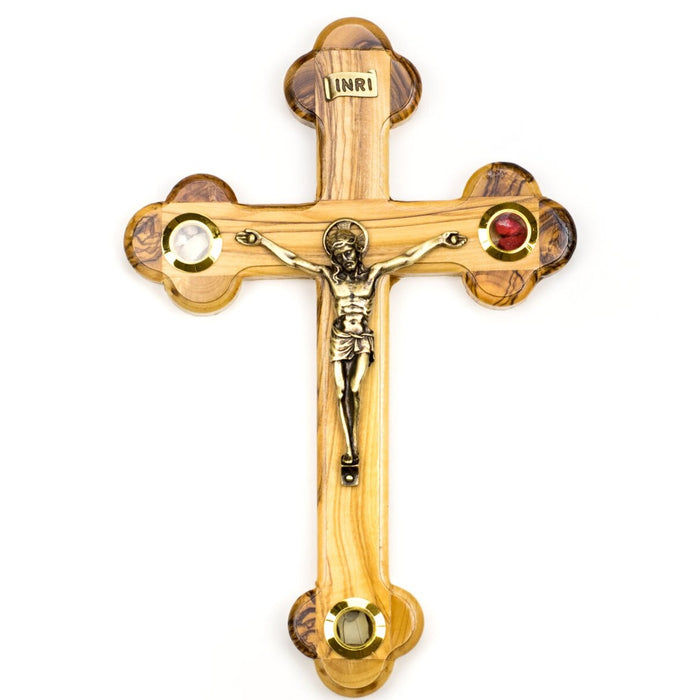 Olive Wood of Bethlehem Crucifix