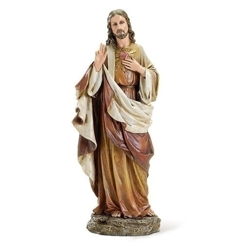 STATUE - SACRED HEART OF JESUS -10.25" HIGH