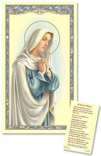 NURSE'S PRAYER - MADONNA PRAYING