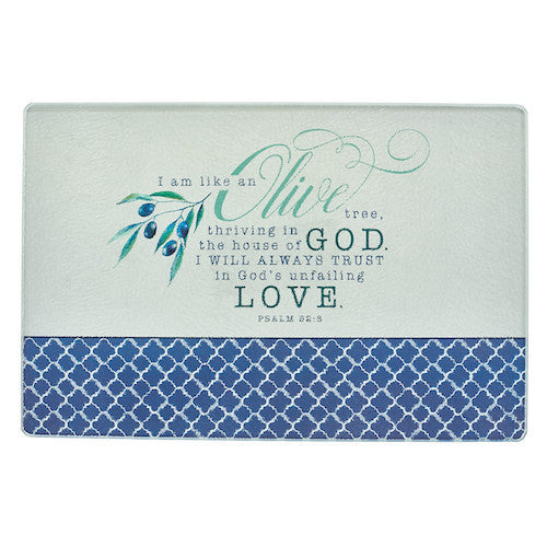 "GOD'S UNFAILING LOVE" CUTTING BOARD