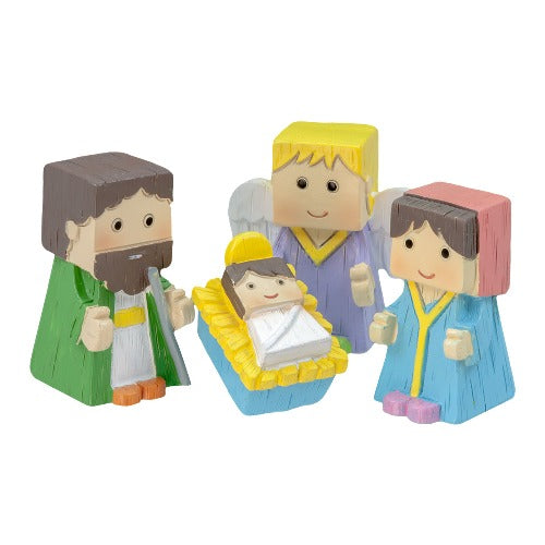 KIDS NATIVITY SET - BLOCK PEOPLE