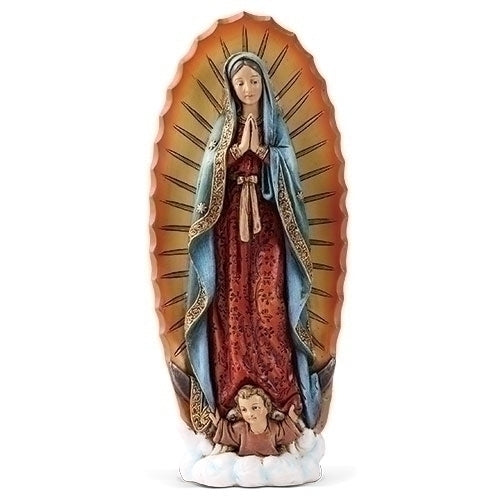 STATUE - OUR LADY OF GUADALUPE - 7.25" HIGH