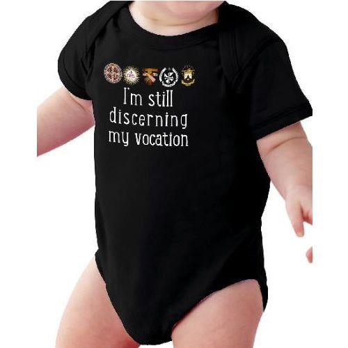 Still Discerning My Vocation Baby Onesie