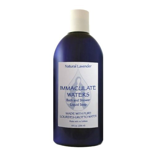 Lourdes Water in Liquid Soap Natural Lavender Scent