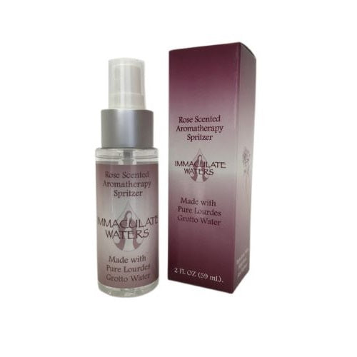 LOURDES WATER IN AROMATHERAPY SPRITZER - ROSE SCENT