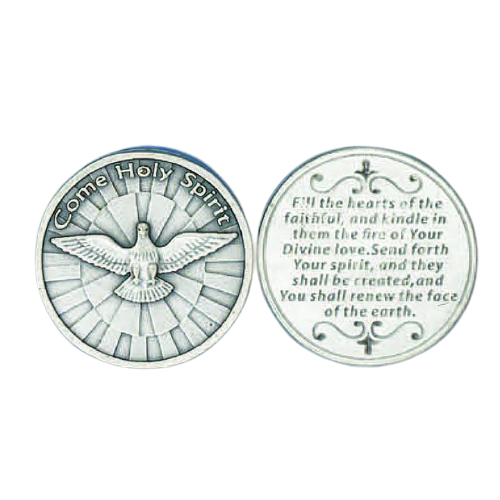 COME HOLY SPIRIT POCKET TOKEN